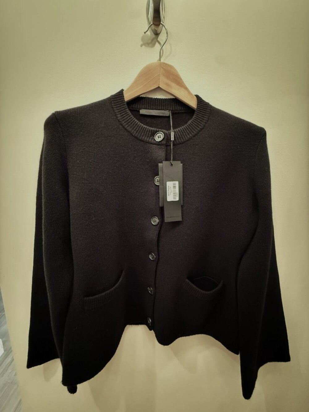 NWT Jenni Kayne Cooper Cardigan, black, large, Retail $525